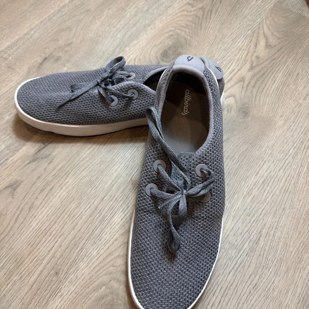 ALLBIRDS TREE SKIPPER MEDIUM GREY SHOES CASUAL LACES WALKING MENS SIZE 13